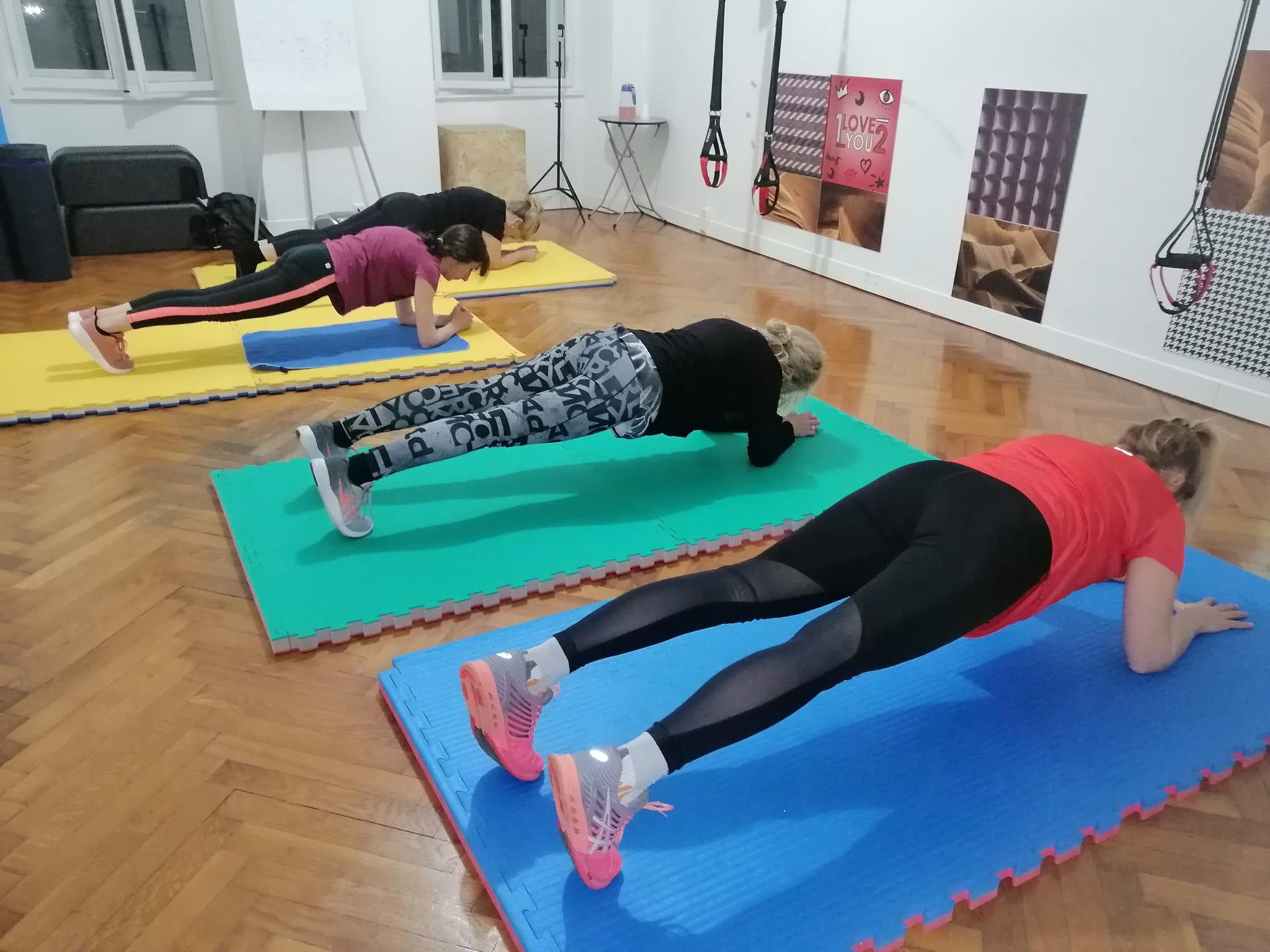 Esercizi in palestra con Diego Errico